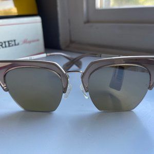 New Fantastic "rag & bone" sunglasses - Sleek angles, smokey/olive lenses!